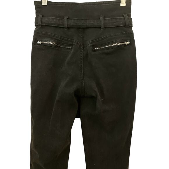 Blue Revival Women's Rocker Skinny Jeans Waist 26 Unique Waist Punk Biker - Picture 4 of 7